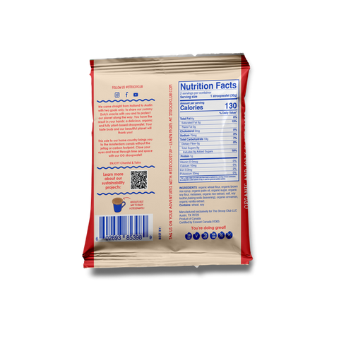 Vegan Caramel Stroopwafels 2-Pack