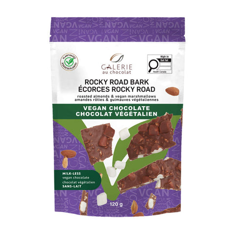 Vegan Rocky Road Chocolate Bark