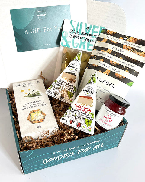 Cheese & Nibbles Gift Box (Vegan)