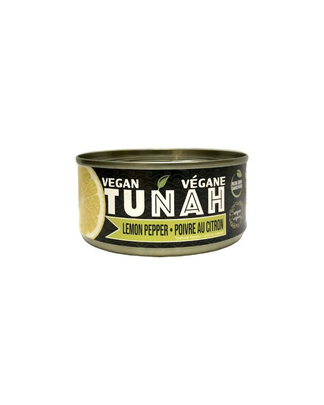 Lemon Pepper Plant-Based Tuna