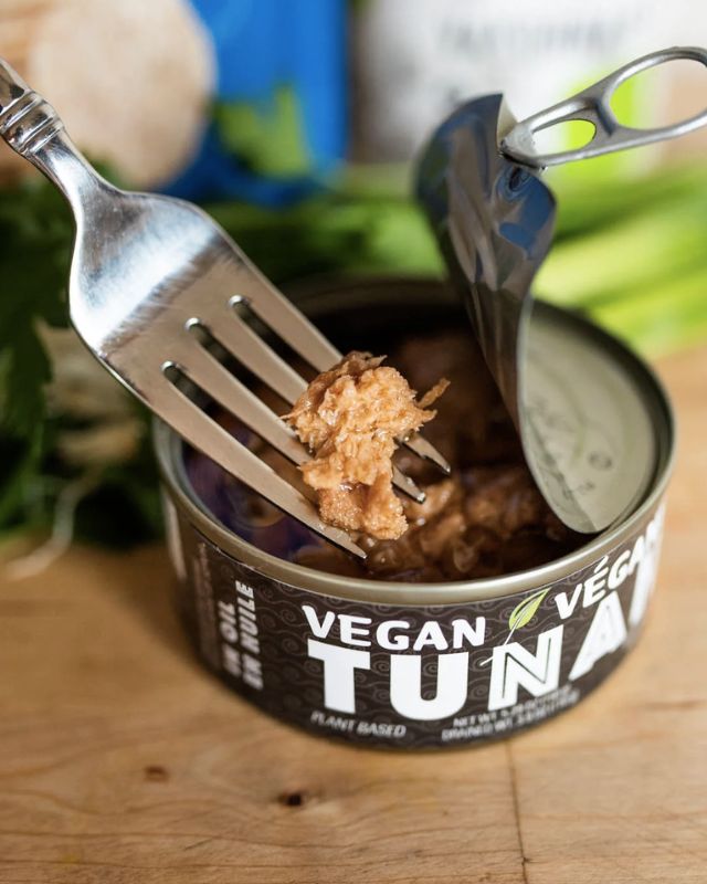 Garlic Plant-Based Tuna