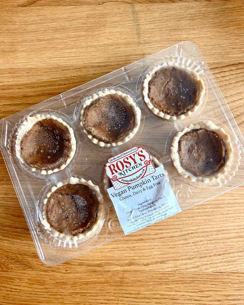 Gluten-free Pumpkin Pie Tart 6-Pack (Frozen)