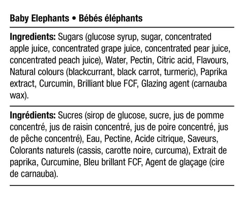Vegan Baby Elephants Gourmet Gummies