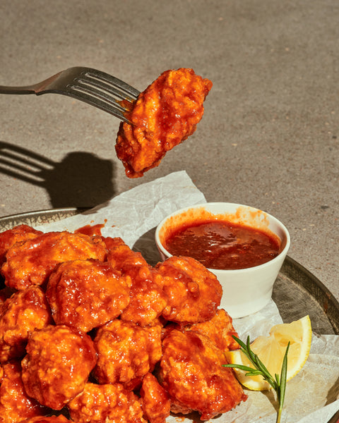 Spicy Glazed Korean Chick'n (Frozen)