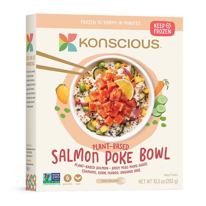 Plant-Based Salmon Poke Bowl (Frozen)