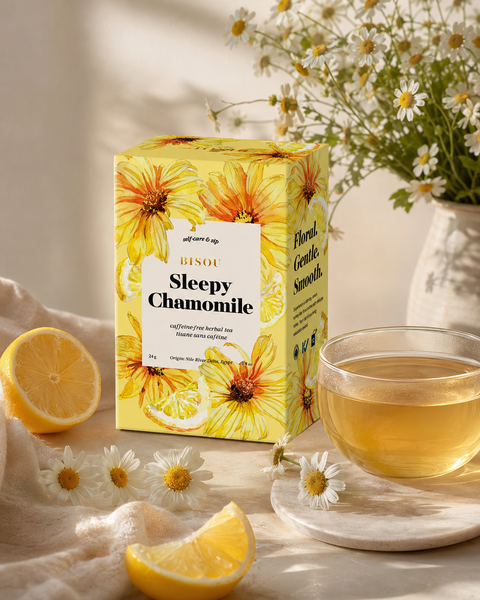 Bisou Organic Sleepy Chamomile Herbal Tea Sachets
