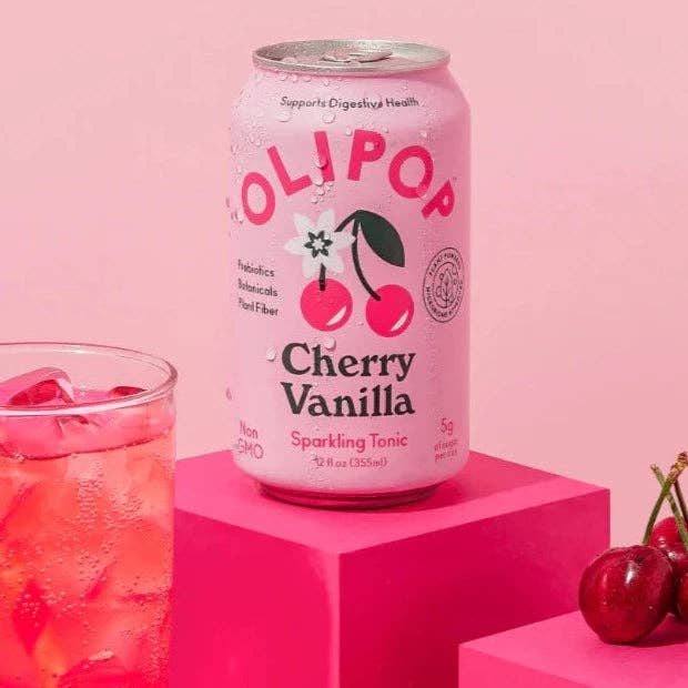 Cherry Vanilla | Prebiotic Soda