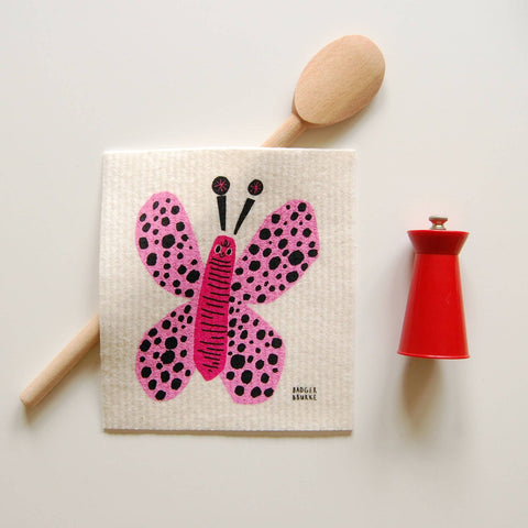 Butterfly - Swedish Dishcloth