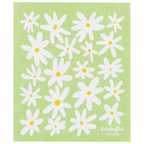 Daisies Swedish Sponge Cloth