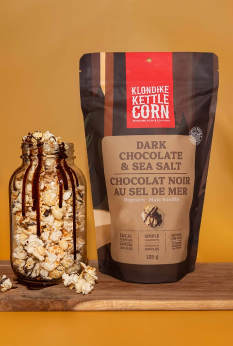 Dark Chocolate & Sea Salt Popcorn
