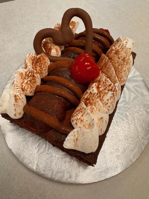 Pre-order | Black Forest Brownie (Frozen)