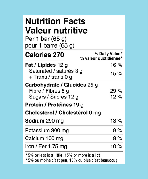 Blueberry Vanilla Protein Bar