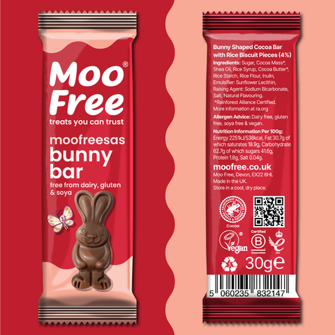 Chocolate Moofreesas Bunny Bar