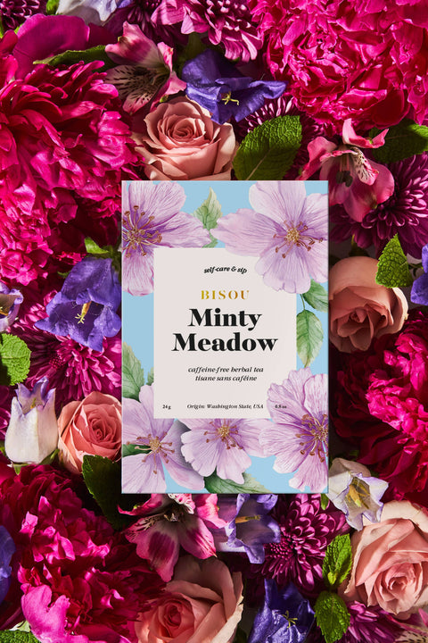 Bisou Organic Minty Meadow Herbal Tea Sachets