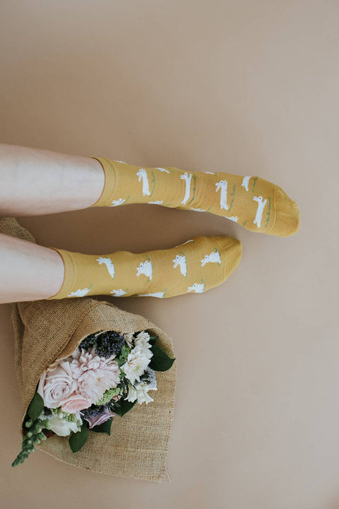 Women's Bunny Socks: Women’s 5 – 10