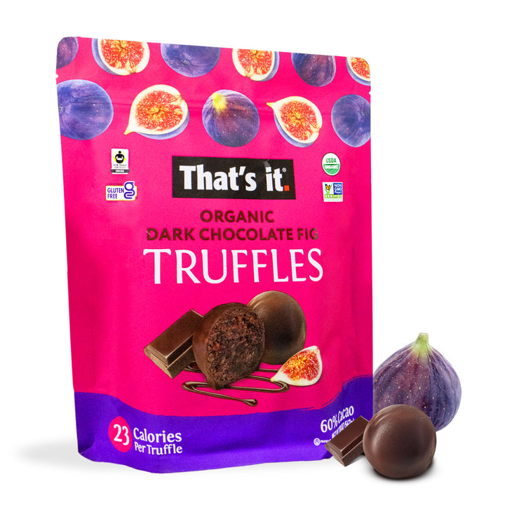 Dark Chocolate Fig Truffles