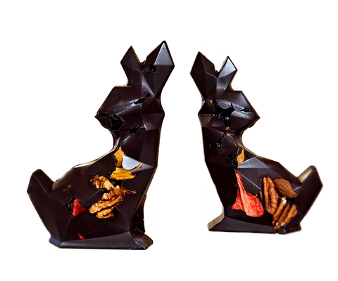 Pre-order | Dark Chocolate Fruit & Nut Bunny - Ships Mar 12