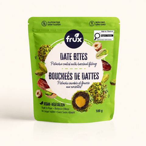 Pistachio & Hazelnut Cream Date Bites