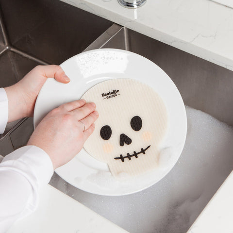 Boo Crew Skull Swedish Sponge Cloth