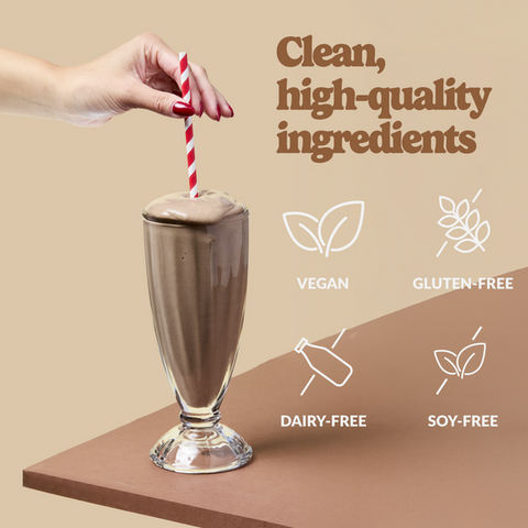 Mocha Vegan Protein Powder | 440g (10 servings)