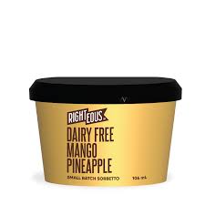 Mini Mango Pineapple Sorbet (Frozen)