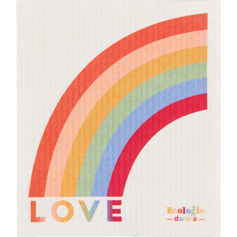 Love is Love Swedish Sponge Cloth