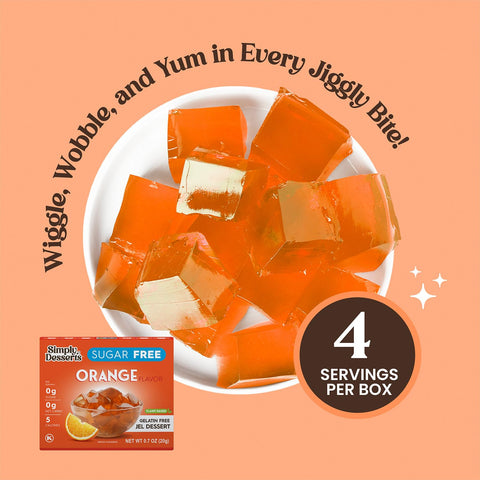 Orange Vegan Jello