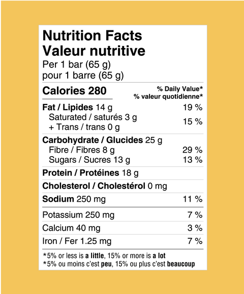 Peanut Butter Chocolate Chip Protein Bar