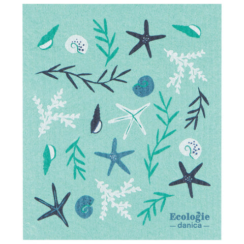 Coastal Treasure Swedish Sponge Cloth