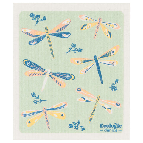 Dragonfly Swedish Sponge Cloth