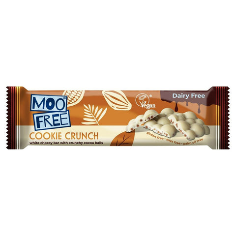 Vegan Cookie Crunch White Chocolate Bars