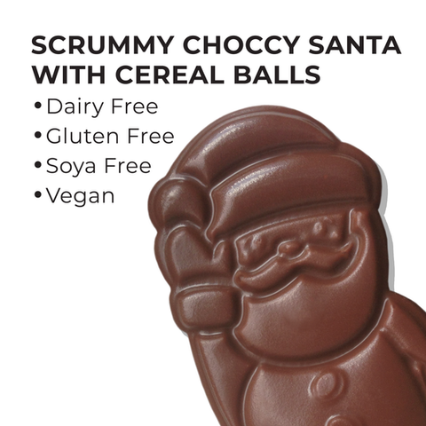 Choccy Santa with Crisps