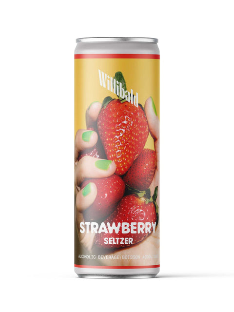 Strawberry Vodka Seltzer