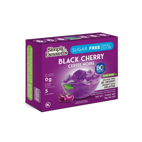 Black Cherry Vegan Jello