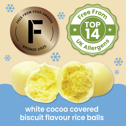 Moo Free White Choccy Snowballs (35g)