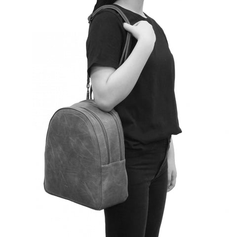 Bonnie Large Backpack - Stone Grey