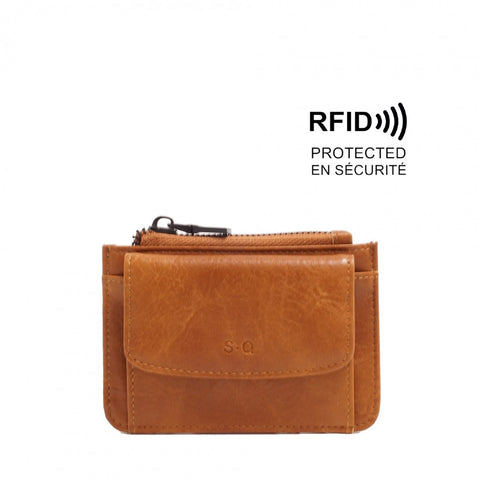 Cassie Card Holder - Camel