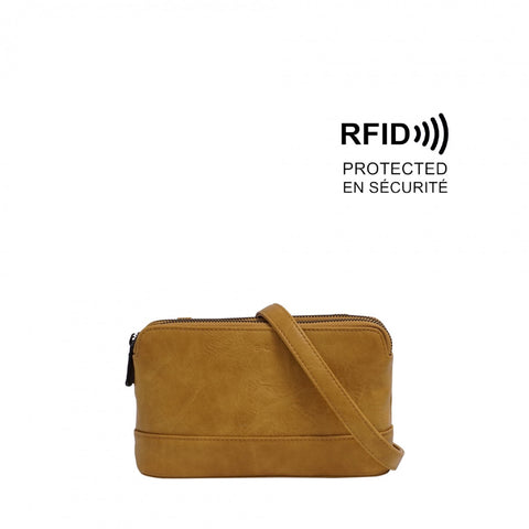 Venus Convertible Vegan Belt Bag - Honey Mustard