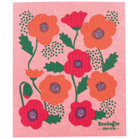 Poppy Swedish Sponge Cloth