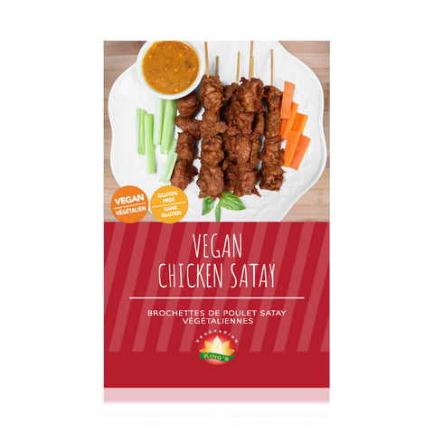 Vegan & Gluten-free Chicken Satay (Frozen)
