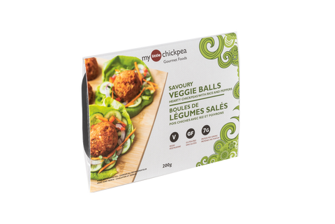Gluten-free Savoury Veggie Balls (Frozen)