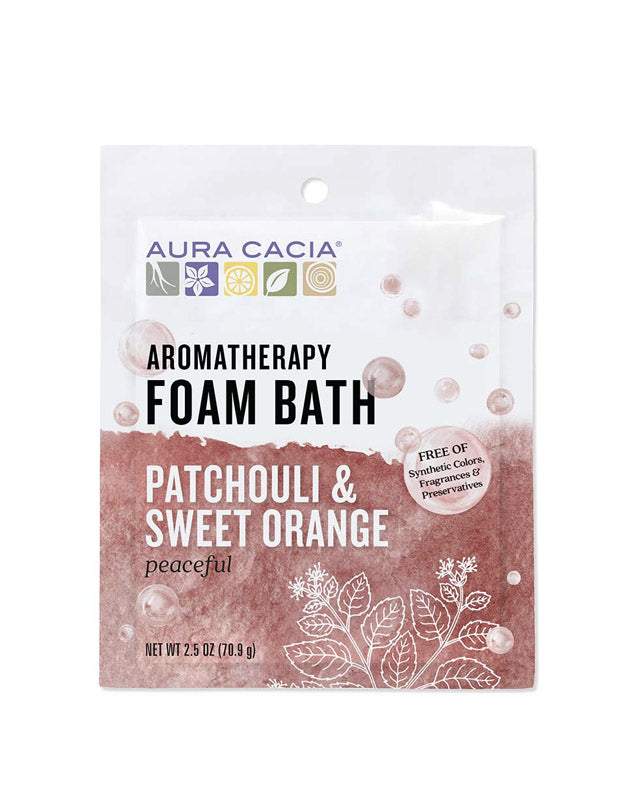 Patchouli & Sweet Orange Foam Bath