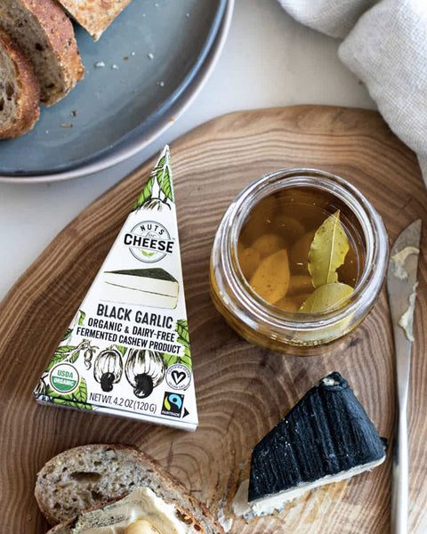 Black Garlic Vegan Cheese (Refrigerated) - Fair/Square