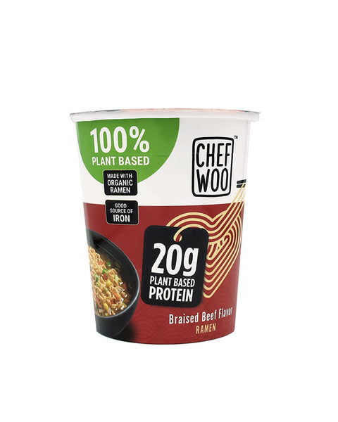 High Protein Instant Ramen Cup - Braised Beef Flavour - Fair/Square