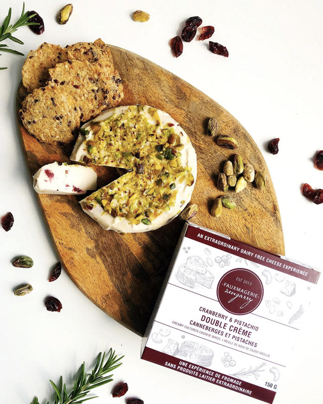 Cranberry & Pistachio Double Crème Cheese (Refrigerated)
