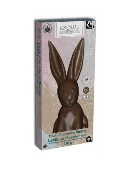 Solid Dark Chocolate Bunny 150g
