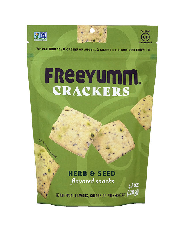 Herb & Seed Crackers - Fair/Square