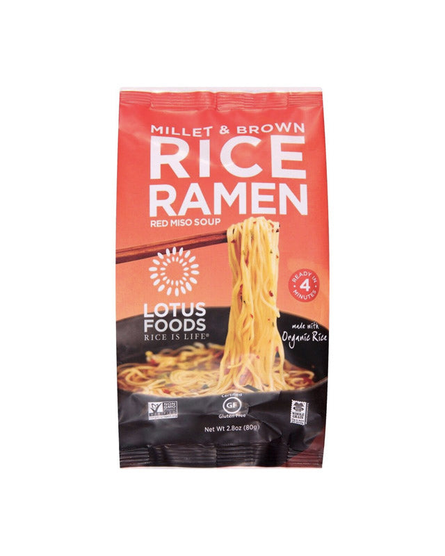 Organic Millet & Brown Rice Ramen Red Miso Soup