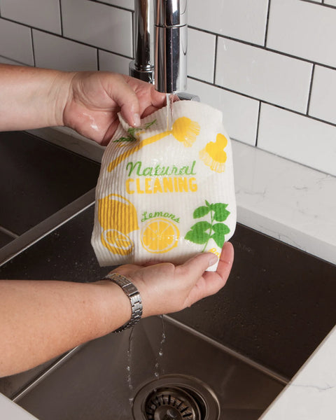 Natural Cleaning Swedish Sponge Cloth