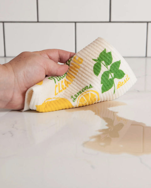 Natural Cleaning Swedish Sponge Cloth